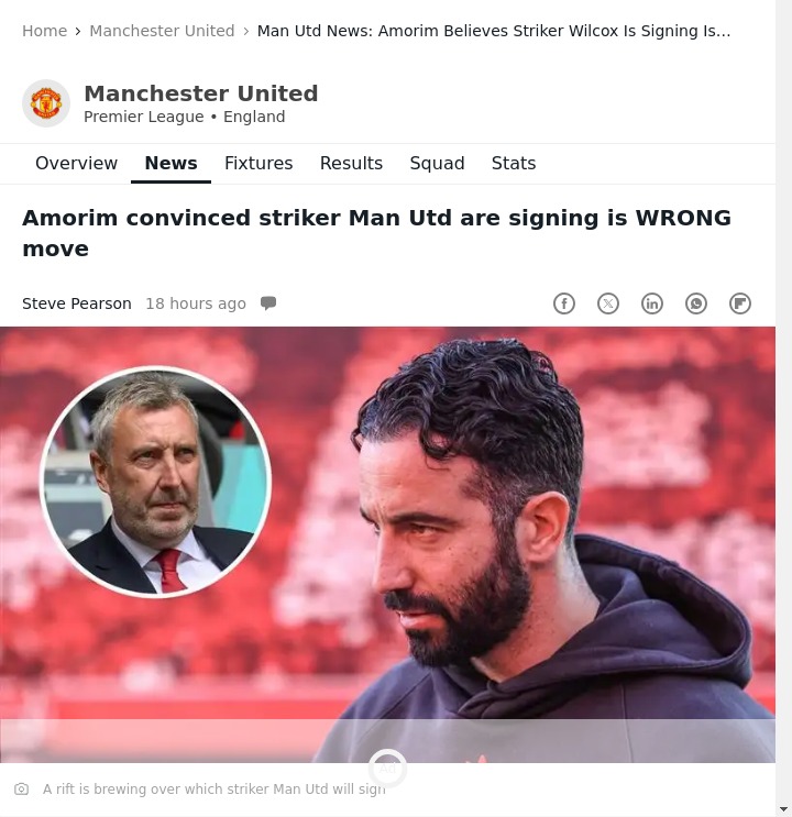 Red Devils’ Striker Dilemma: Delap or Proven Star?