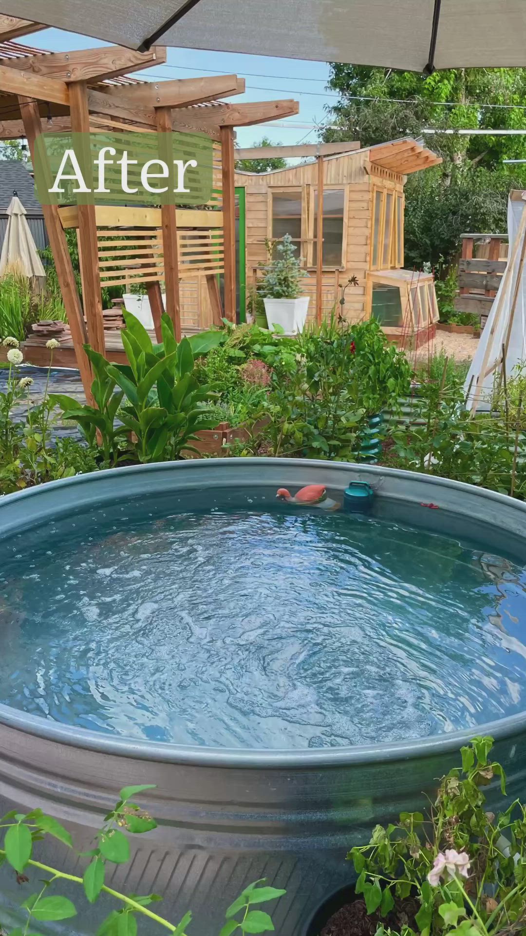 can you really turn a junkyard into a garden paradise?