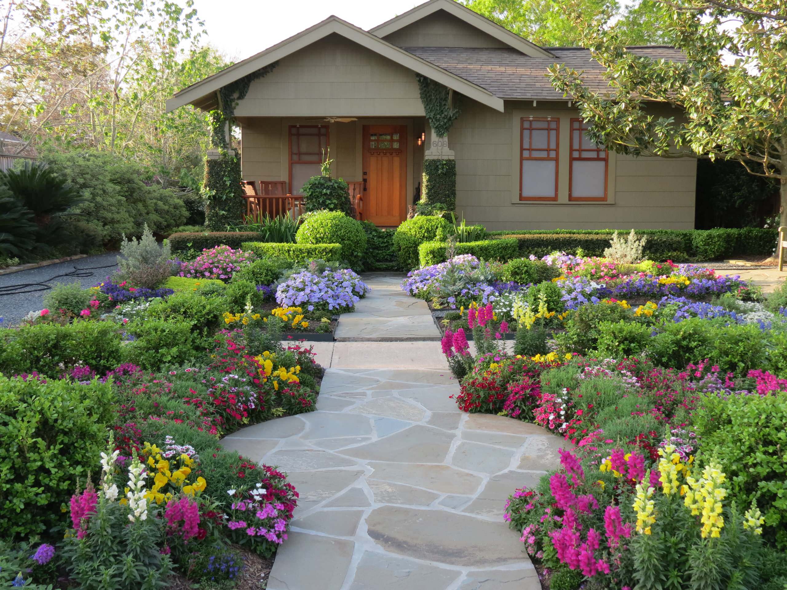 how did turning my front yard into a flower haven change my life?
