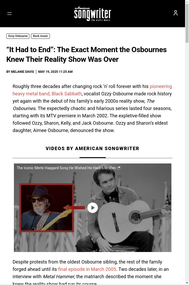 Osbournes’ Reality Show: Real or Ridiculous? 🤔