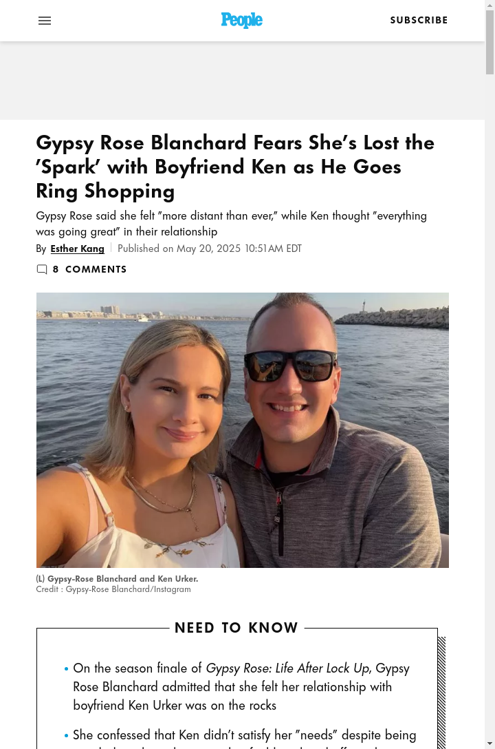Gypsy Rose’s Love Life Hits a Plot Twist