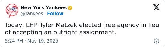 Should Braves Bring Back 'Mad Dog' Matzek?