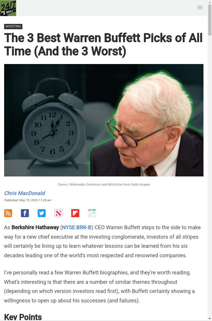 Buffett’s Hits & Misses: What We Can Learn