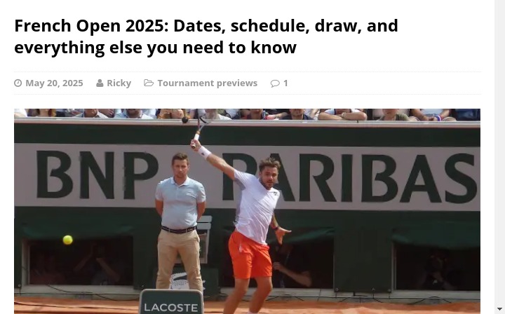 Will King Rafa’s Farewell Steal the Show?