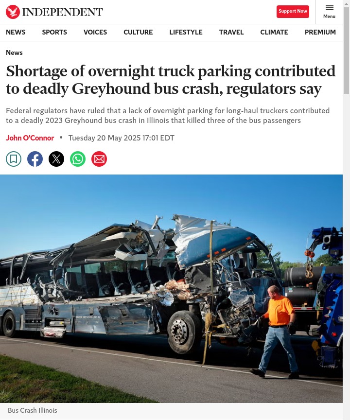 Why Truck Parking Shortages Are Deadly