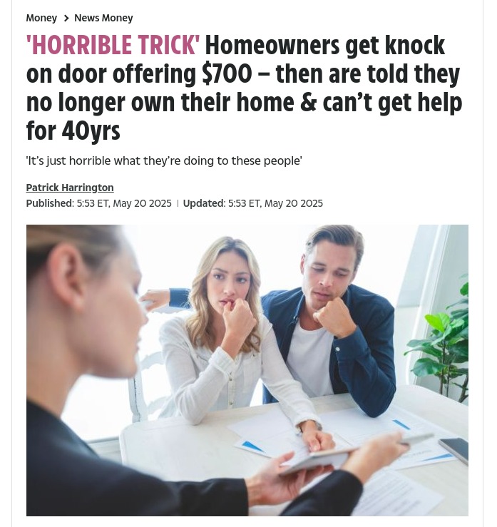 Would You Trade Your House for $700?