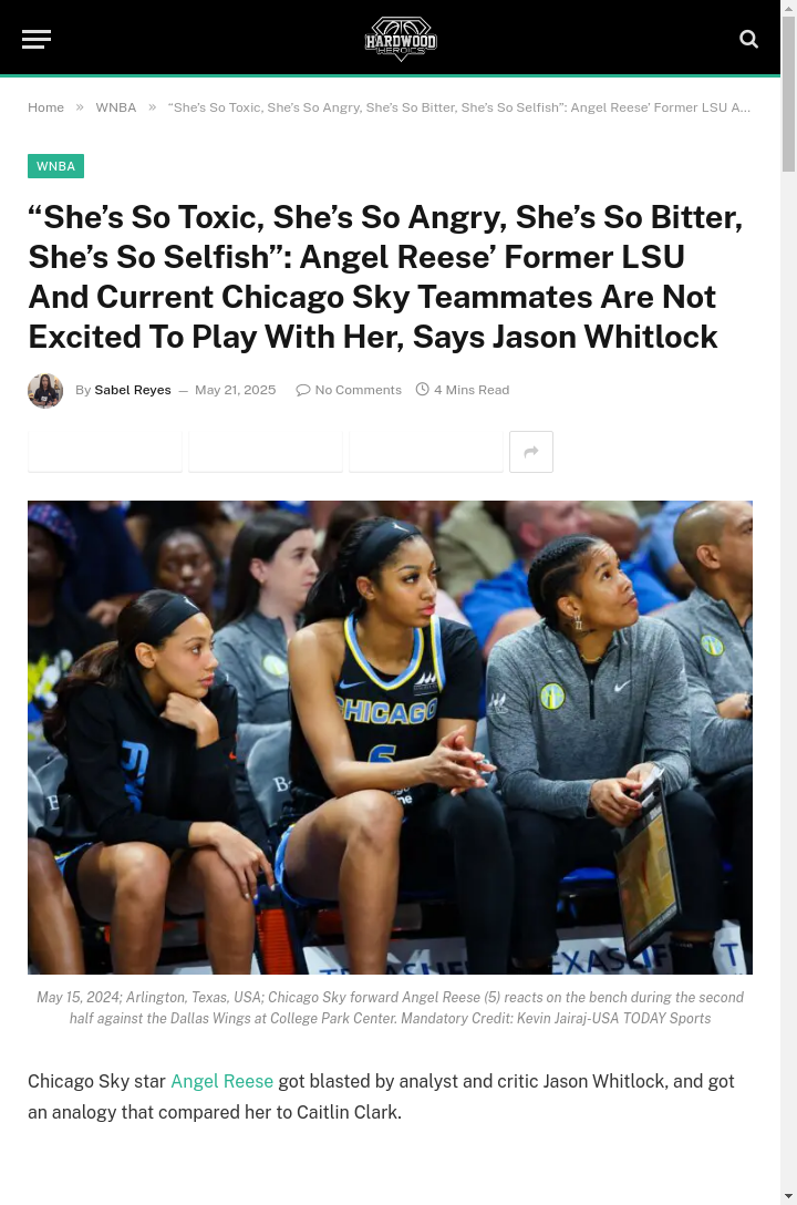 Angel Reese Drama: Teammates Avoid Her? 👀