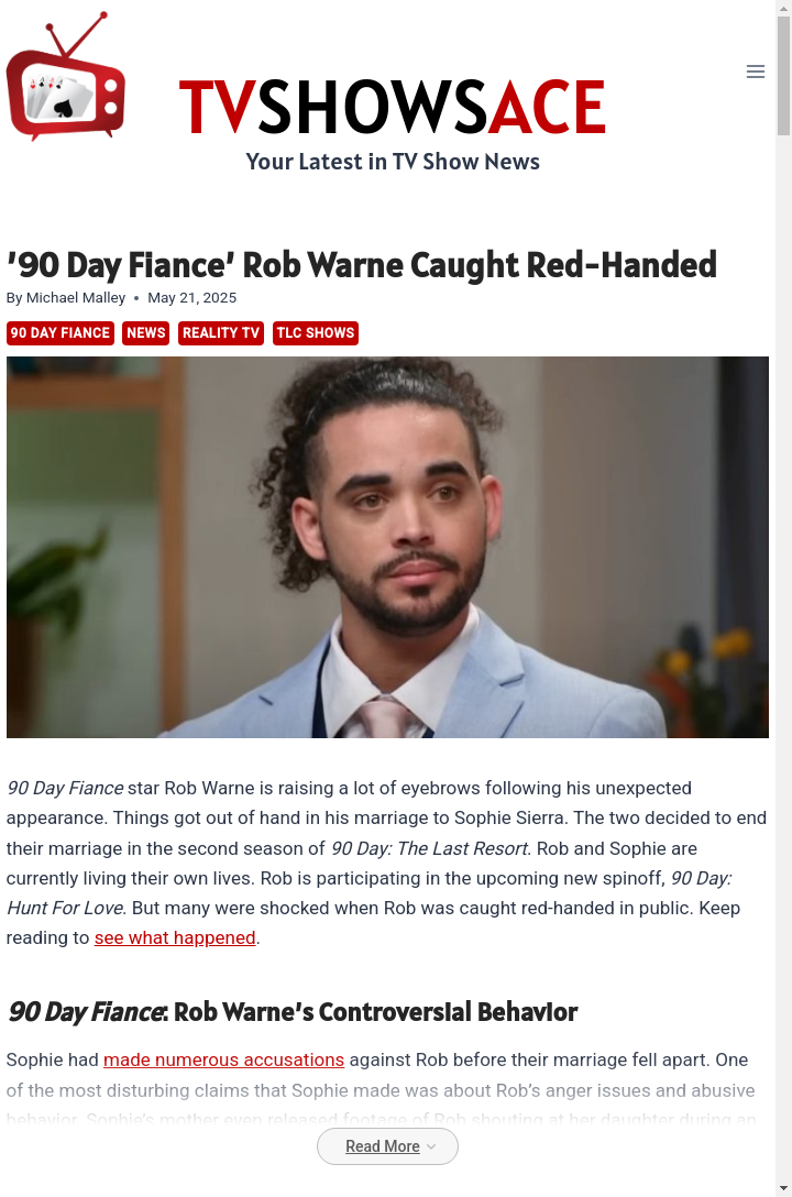 Rob Warne Spotted on Hinge?! 👀