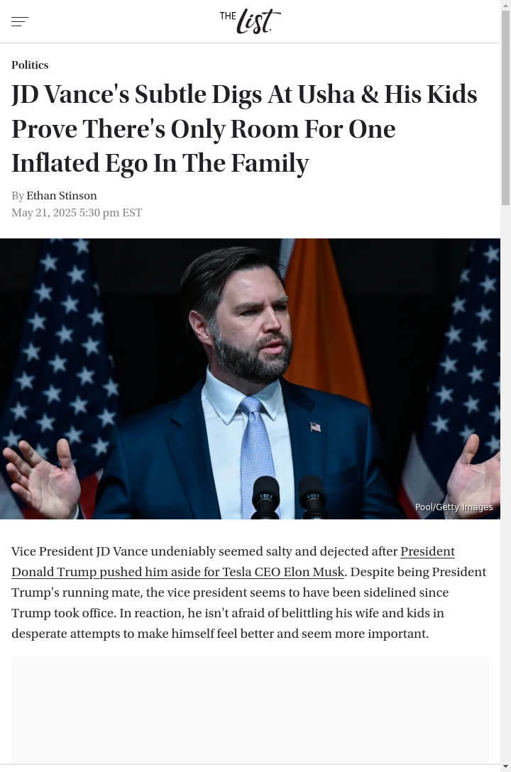 JD Vance’s Ego Trip in India?