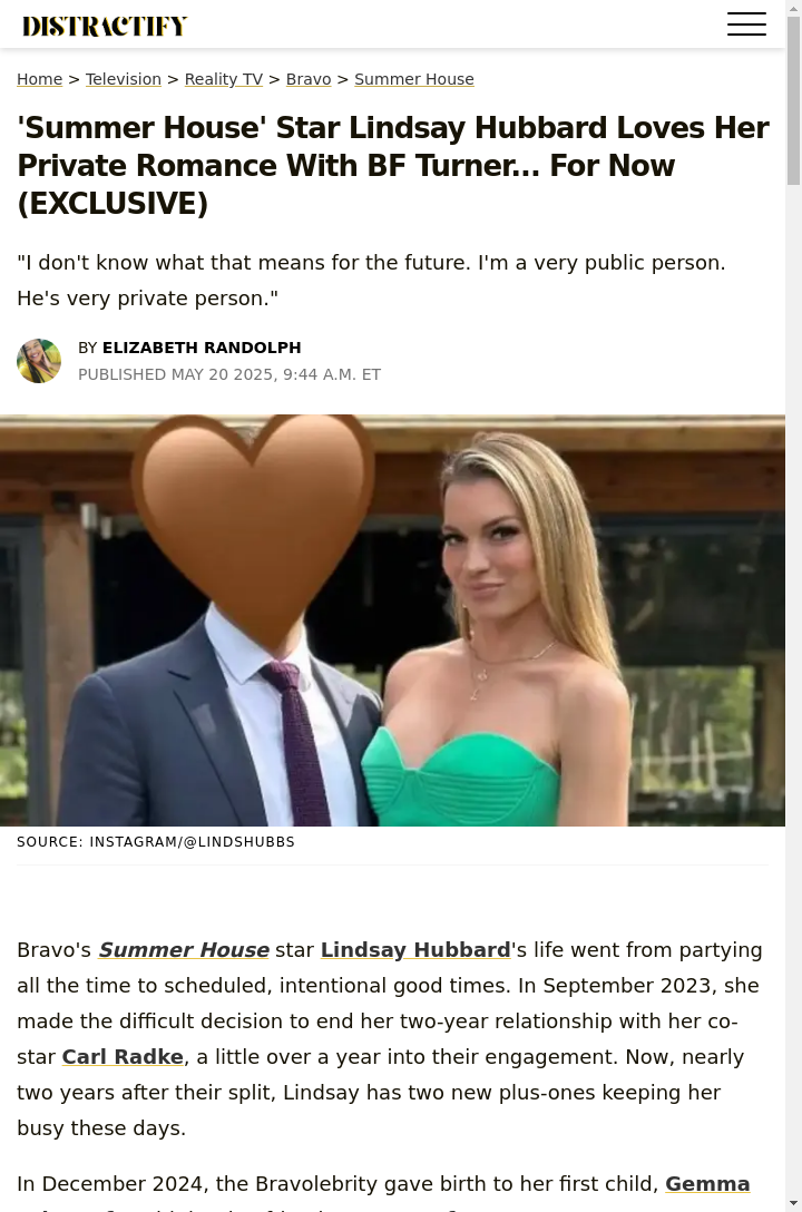Lindsay Hubbard’s Secret BF Revealed?