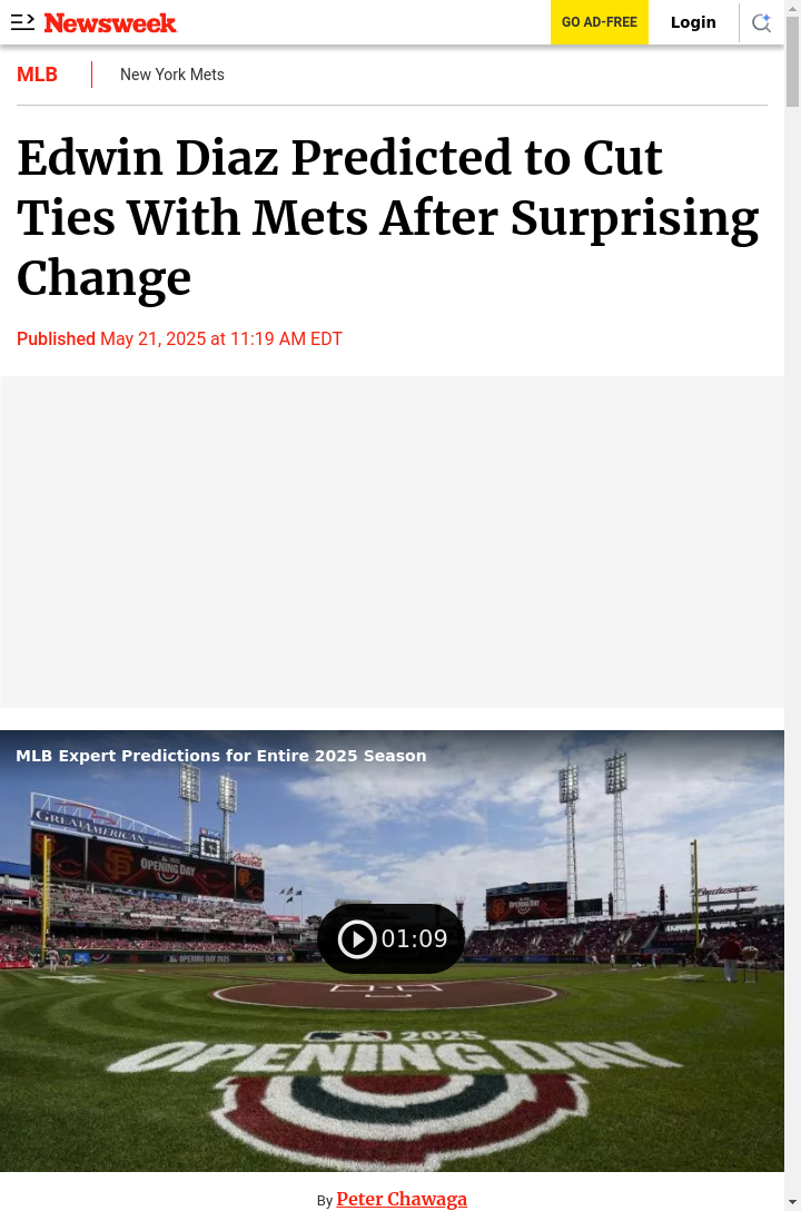 Is Sugar Diaz Eyeing a Mets Exit?