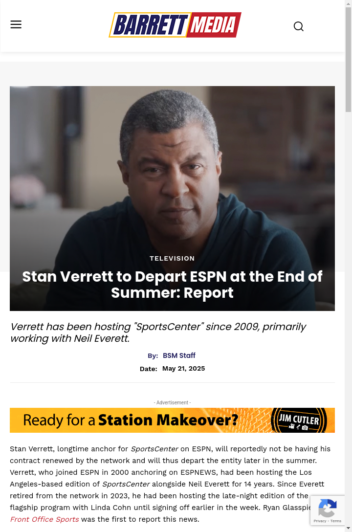 Stan the Man Bids ESPN Farewell