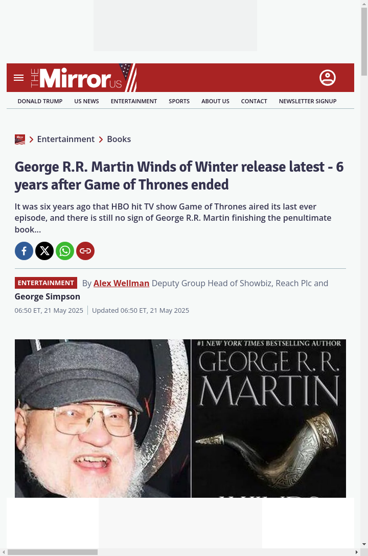 Is GRRM Stalling for HBO? 🤔