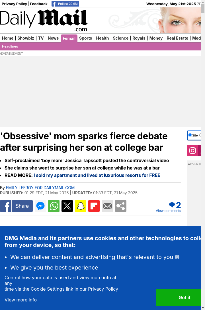 College Bar Surprise Sparks Mom Drama 🍸