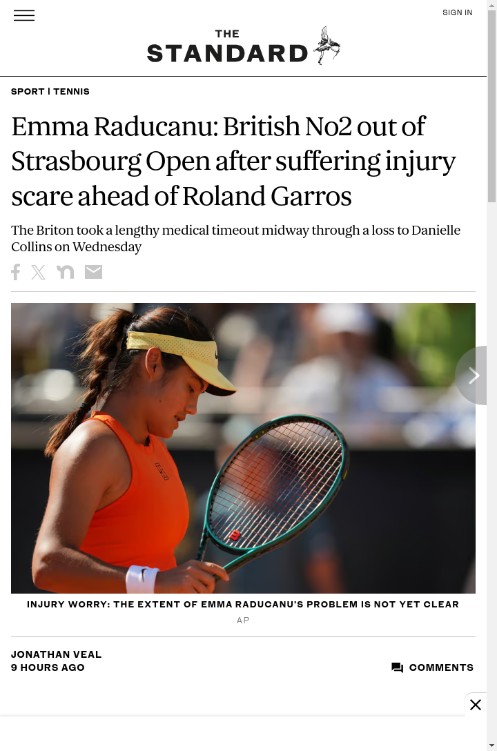Raducanu’s Grit Tested Before Roland Garros