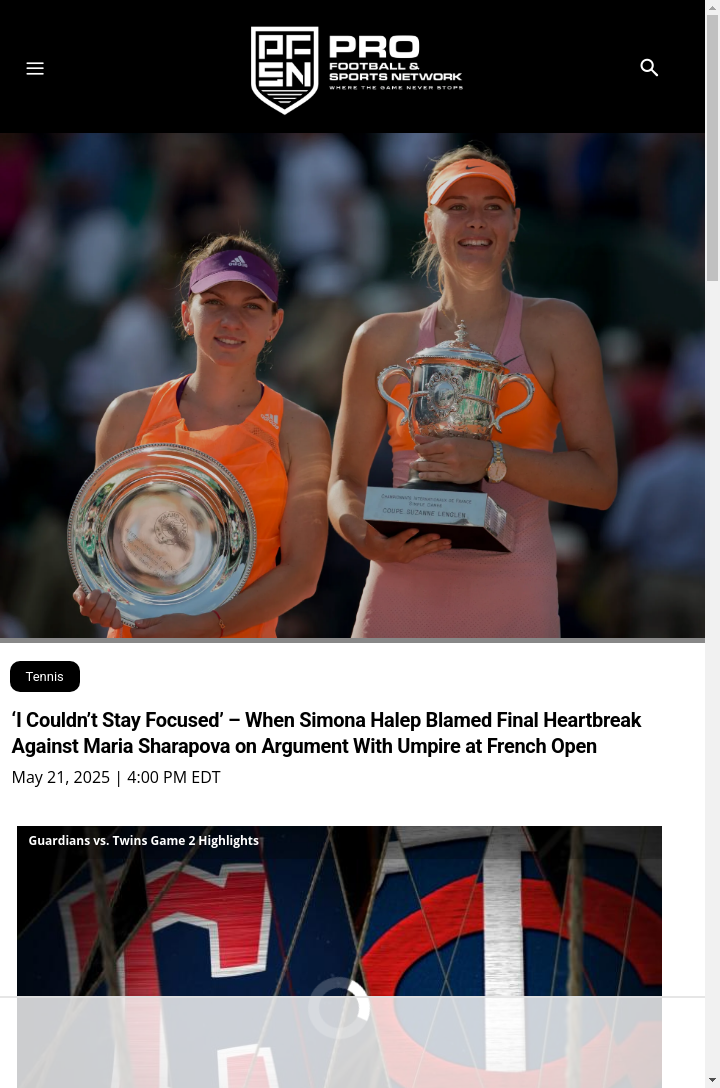 That Umpire Call Still Haunts Halep Fans