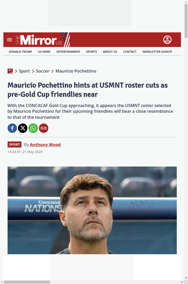 Poch’s USMNT Roster Dilemma: Who Makes the Cut?