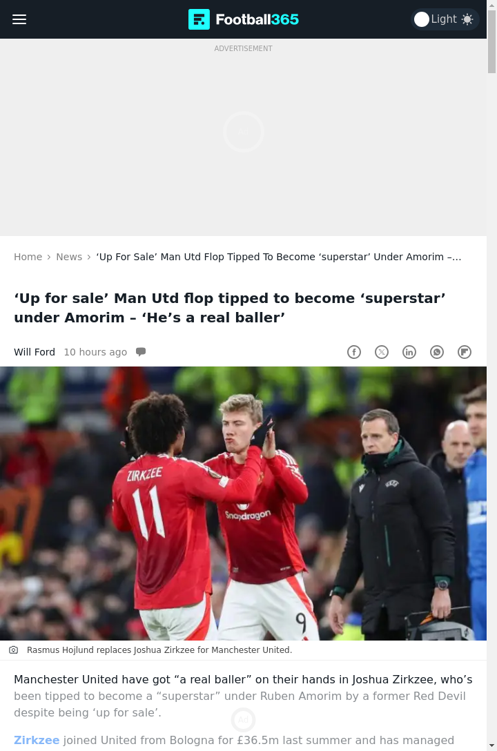 Is Zirkzee the Next Old Trafford Superstar?