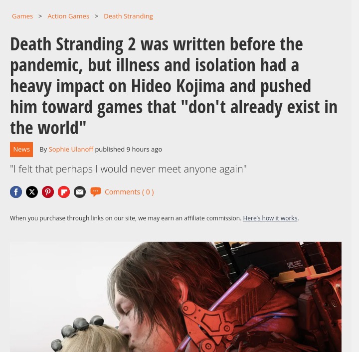 Did Kojima Predict Our Digital Isolation?