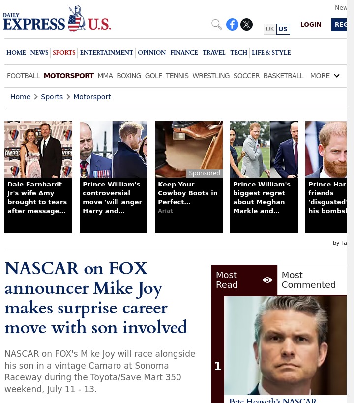 Mike Joy Swaps Mic for Muscle at Sonoma!