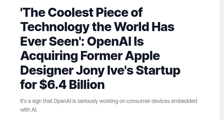 OpenAI’s Big Bet: AI Gadgets Incoming?