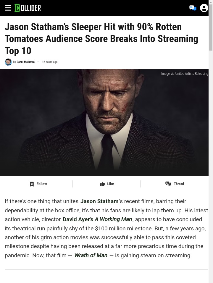 Statham’s Streaming Comeback? 👀