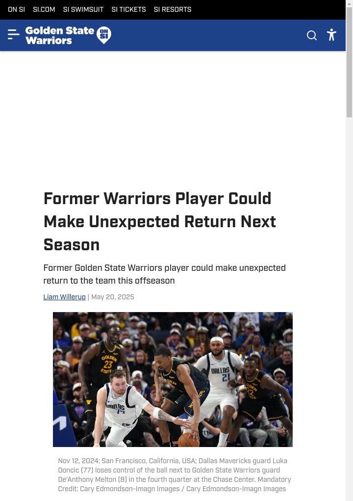 Could Melton Reignite the Dubs’ Backcourt?