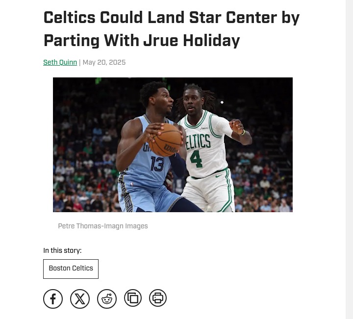 Would You Trade Jrue for Wendell Carter Jr.?
