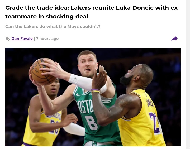 Porzingis & Luka: Lakers’ Risky Reunion?