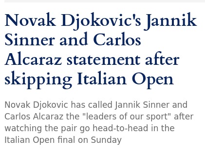 Alcaraz vs Sinner: New Kings of Clay?