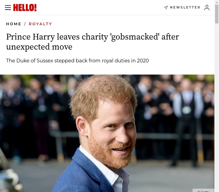 Prince Harry’s Secret Charity Surprise