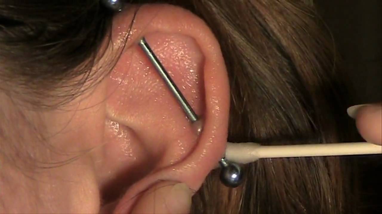 Industrial Piercing Drama? Here’s How I Keep Mine Clean & Infection-Free!