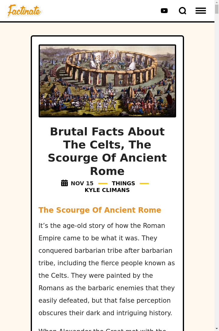 Did Rome Fake Celtic 'Barbarian' Hype? 🤔