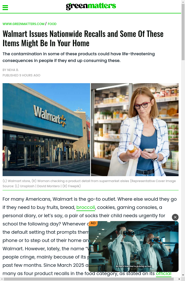 Did You Just Buy This at Walmart?