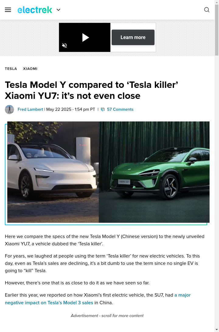 Is Xiaomi’s YU7 the Real Tesla Disruptor?