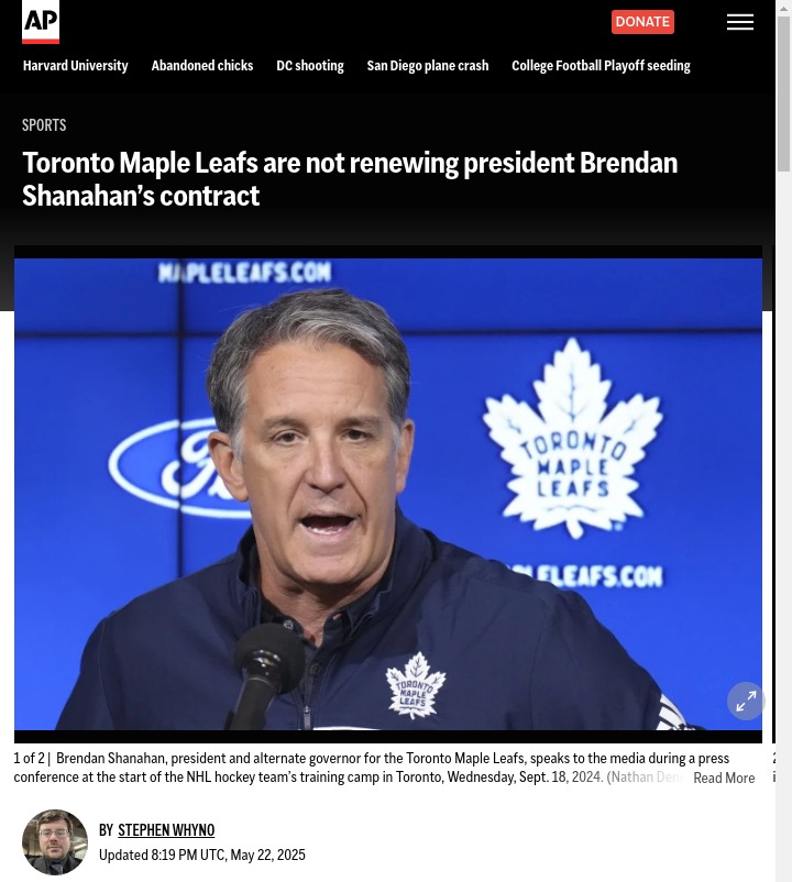 Shanaplan Ends: Leafs’ Next Chapter?