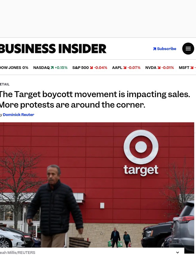 Why Target's Sales Are Taking a Hit