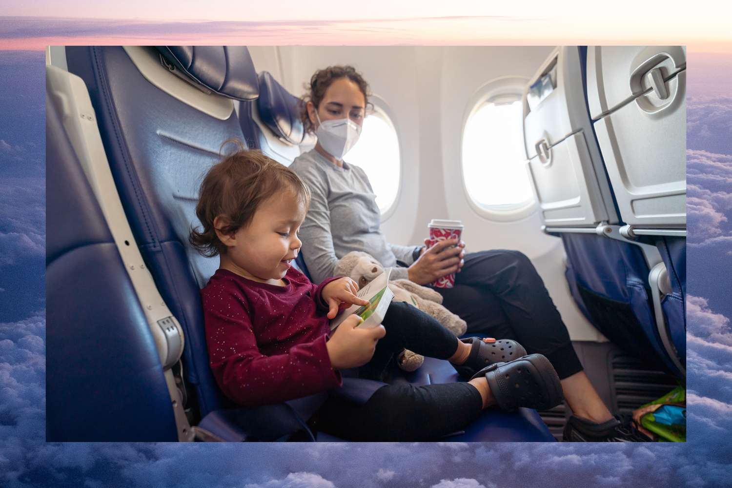 how do you survive a 12-hour flight with little kids?