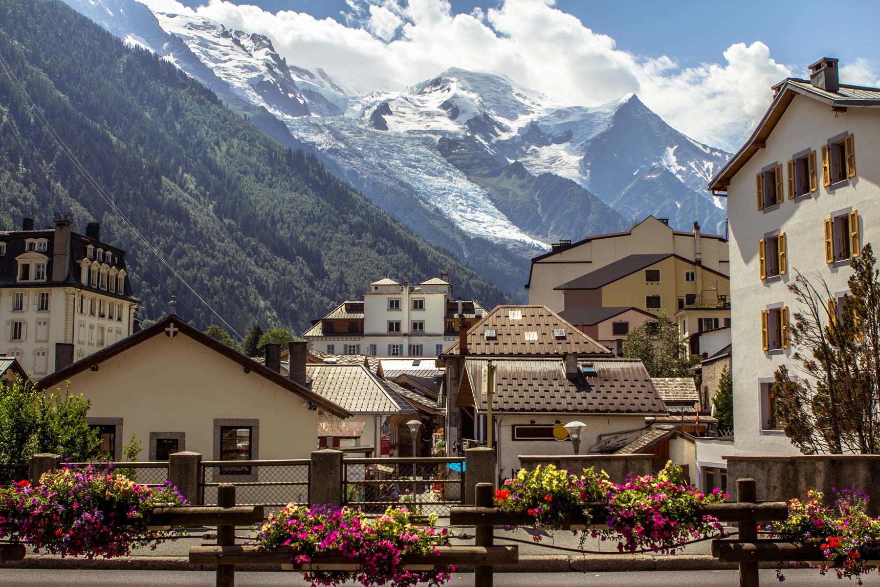 chamonix: a charming town with breathtaking views and tourist crowds
