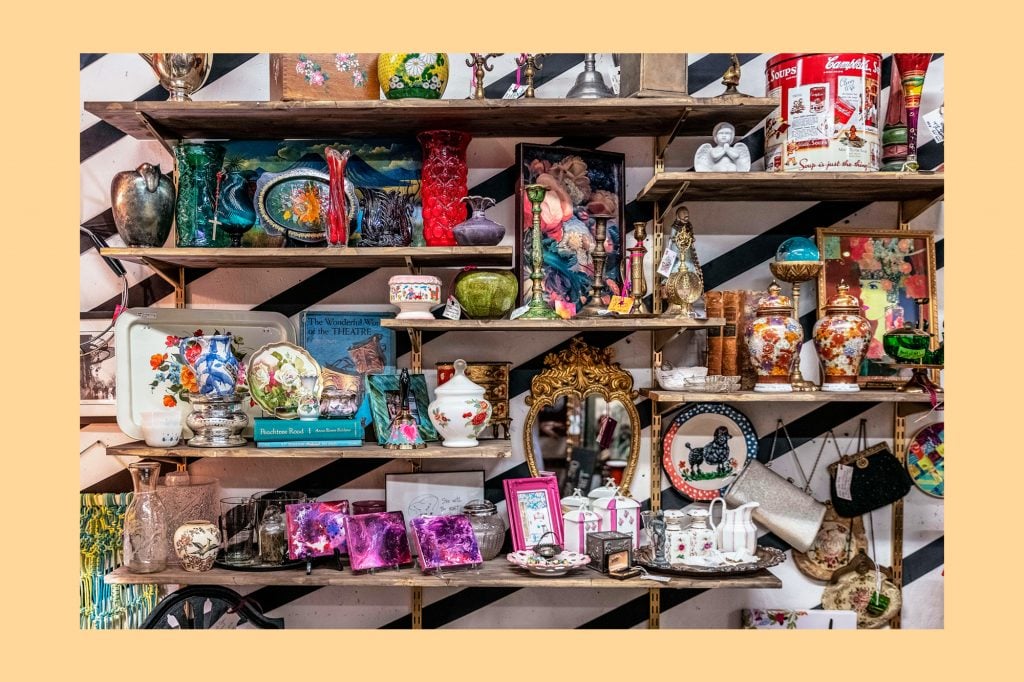 thrift store treasure hunt: better than tourist shops?