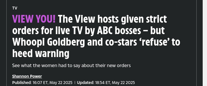 The View Hosts Rebel Against ABC Orders 😲