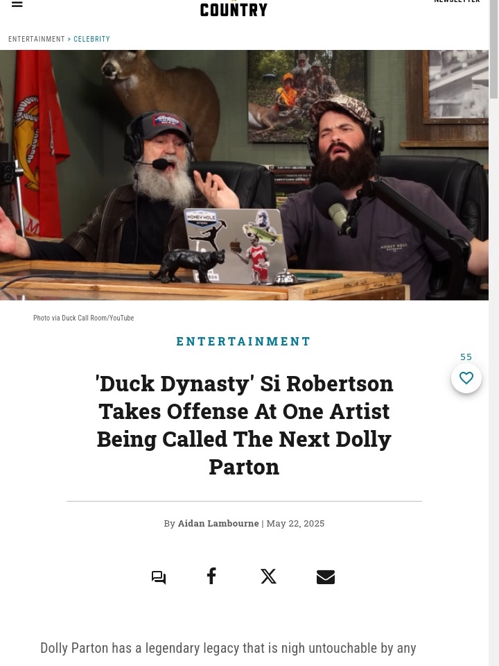 Si Robertson's Dolly vs. Taylor Rant 🤠
