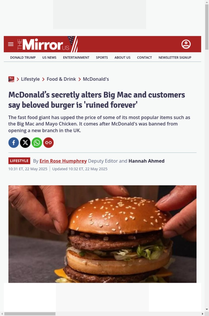 Sh*t, Big Mac Price Hike Again?!