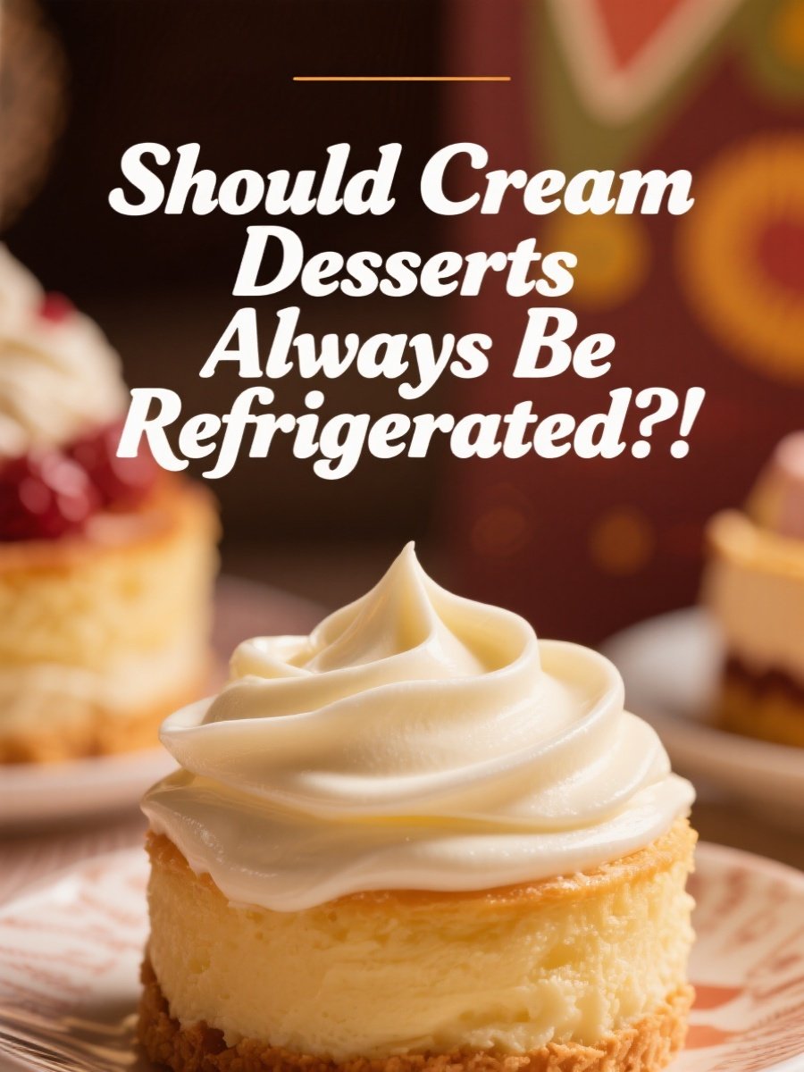Is It Just Me or Should Cream Desserts Always Be Refrigerated?!