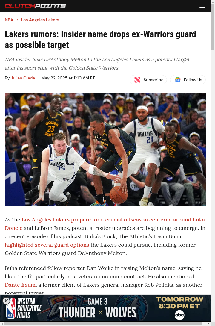 Could Melton Boost Lakers’ Backcourt?