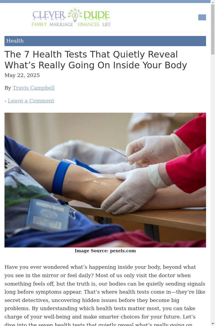Health Tests Everyone Should Know About