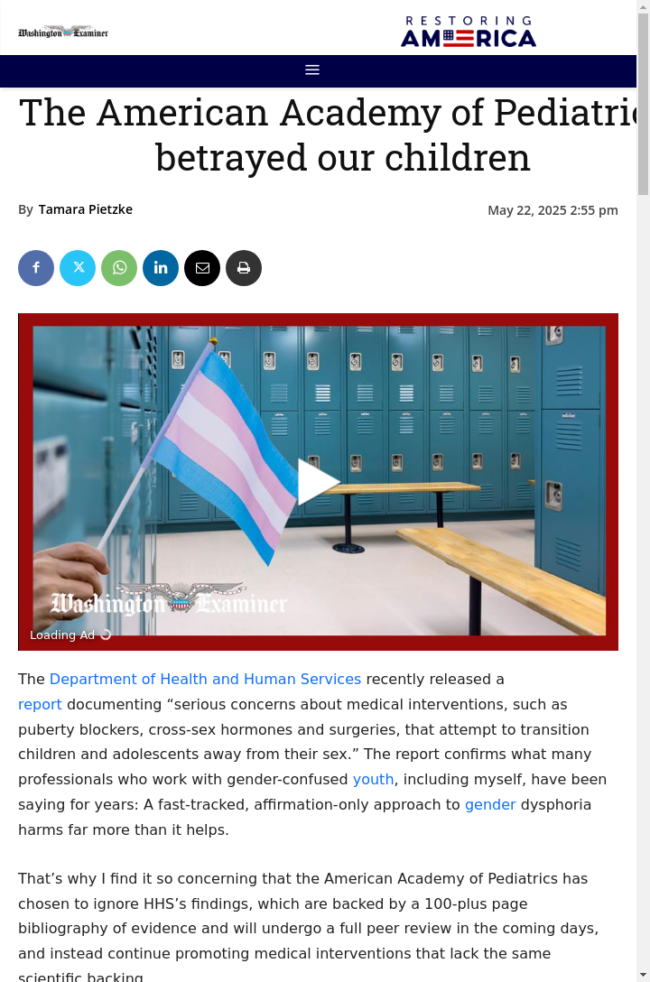 Are Kids Being Rushed Into Gender Care?