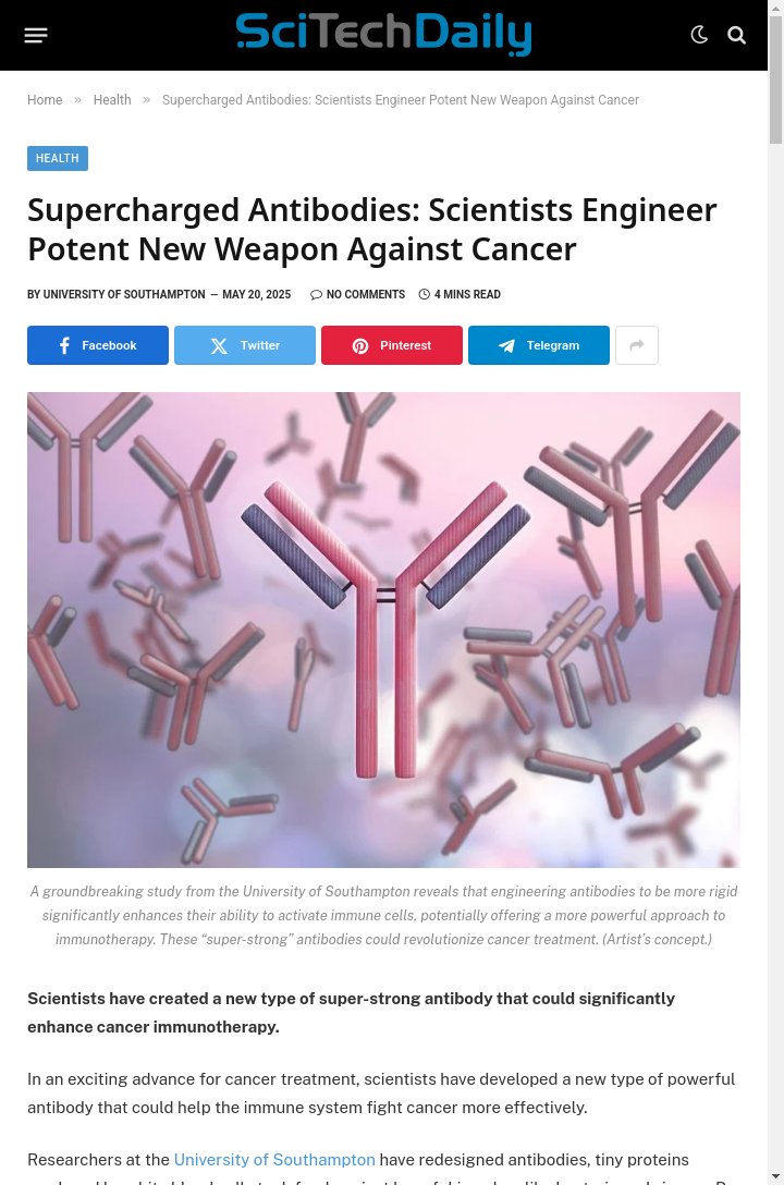 Cancer-Fighting Antibodies Just Got a Glow-Up