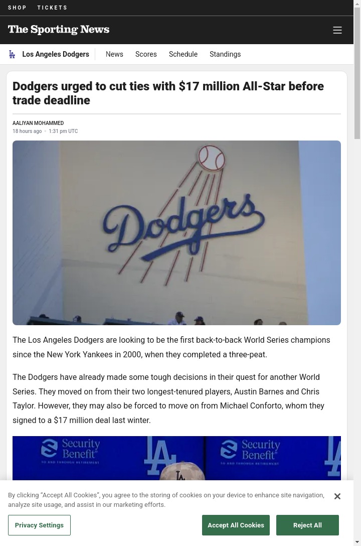 Should LA Move On From Conforto Already?