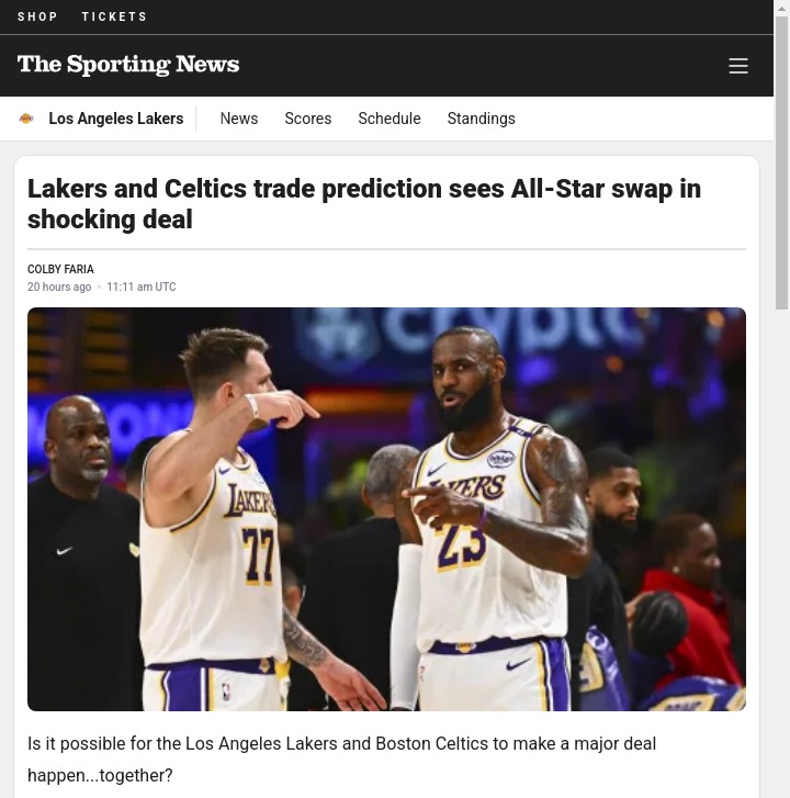 Porzingis to LA? Lakers-Celtics Blockbuster Buzz